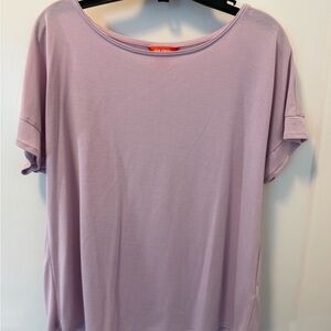 Joe Fresh Medium Lavender Short Sleeve Tee